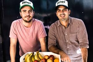 Delivery de frutas. Dos amigos crearon un negocio a partir de la idea más simple