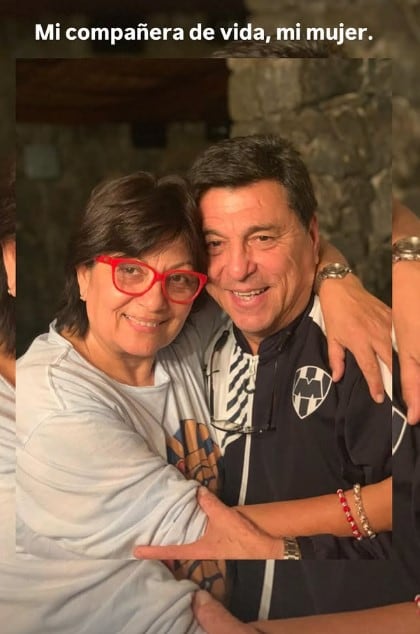 Daniel Passarella y Graciela Benvenuto se casaron en 1975