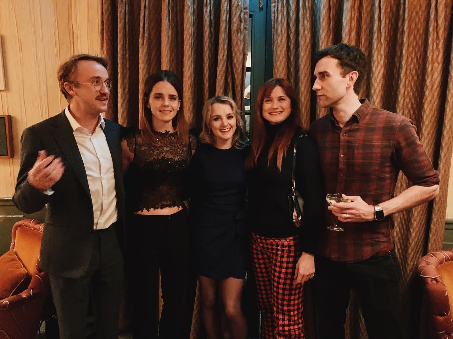 Interpretó al personaje más torpe de Harry Potter y hoy es todo un galán 6 El actor todavía es muy amigo de sus excompañeros de elenco