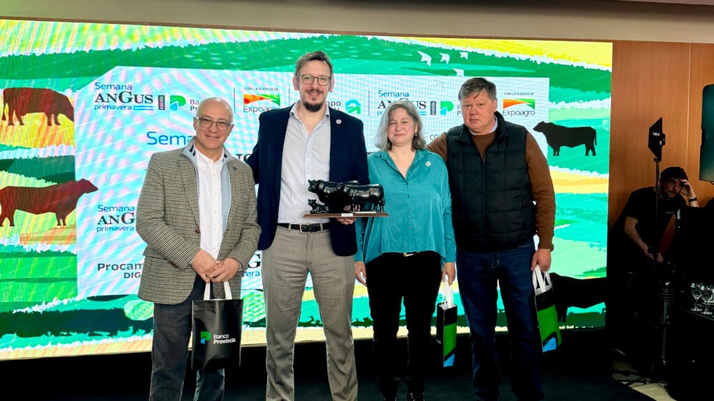 De Izq. a Der: Amadeo Derito, Juan Cuattromo, Carla Seain y Martín Schvarztman en lanzamiento del evento
