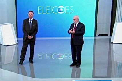 Debate de Lula y Bolsonaro