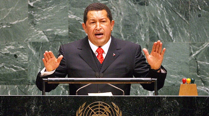Con su discurso ante la ONU en septiembre de 2006, Chávez quedó ante el mundo como uno de los principales críticos de EE.UU., país al que le vendía más de la mitas del petróleo venezolano