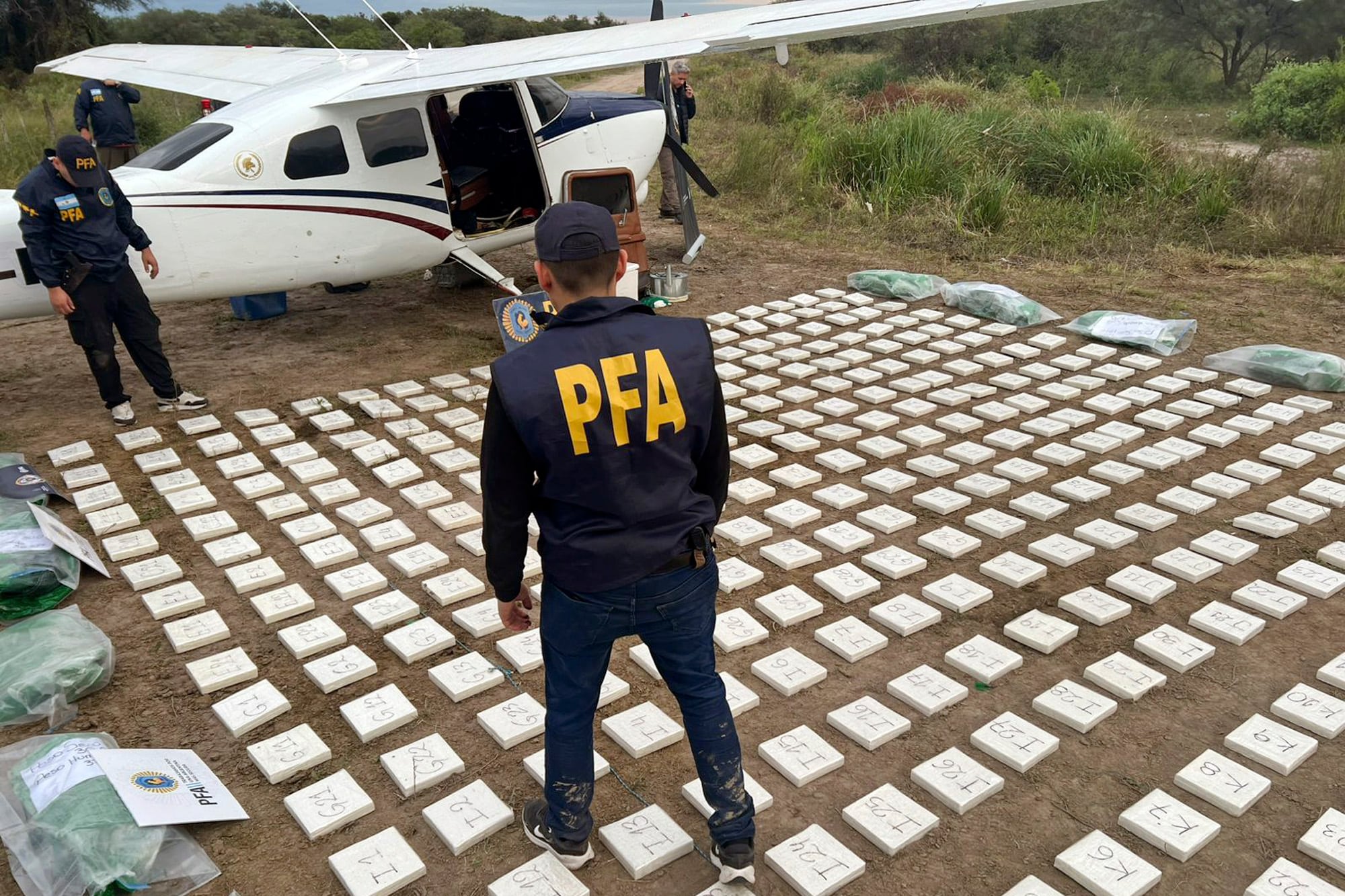 La avioneta con 442 kilos de cocaína, parte de una sangrienta pelea entre serbios, el PCC y el enemigo más íntimo de Marset