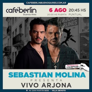 Sebastián Molina presenta Vivo Arjona