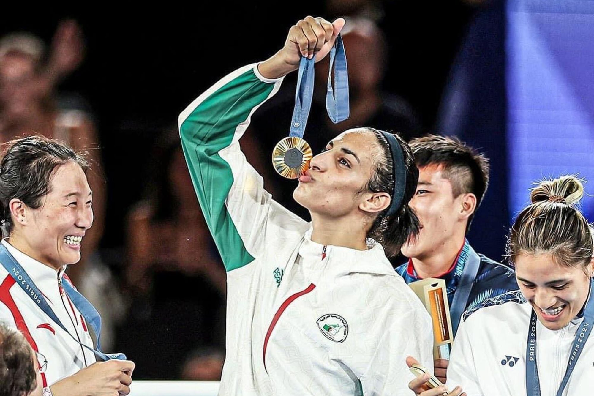 La ganadora de la medalla de oro, Imane Khelif, cuestionada por su identidad de género