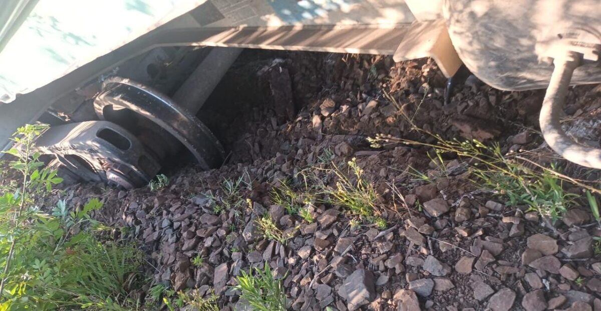 Descalzó a la altura de la Estación de la ciudad de Apóstoles, Misiones