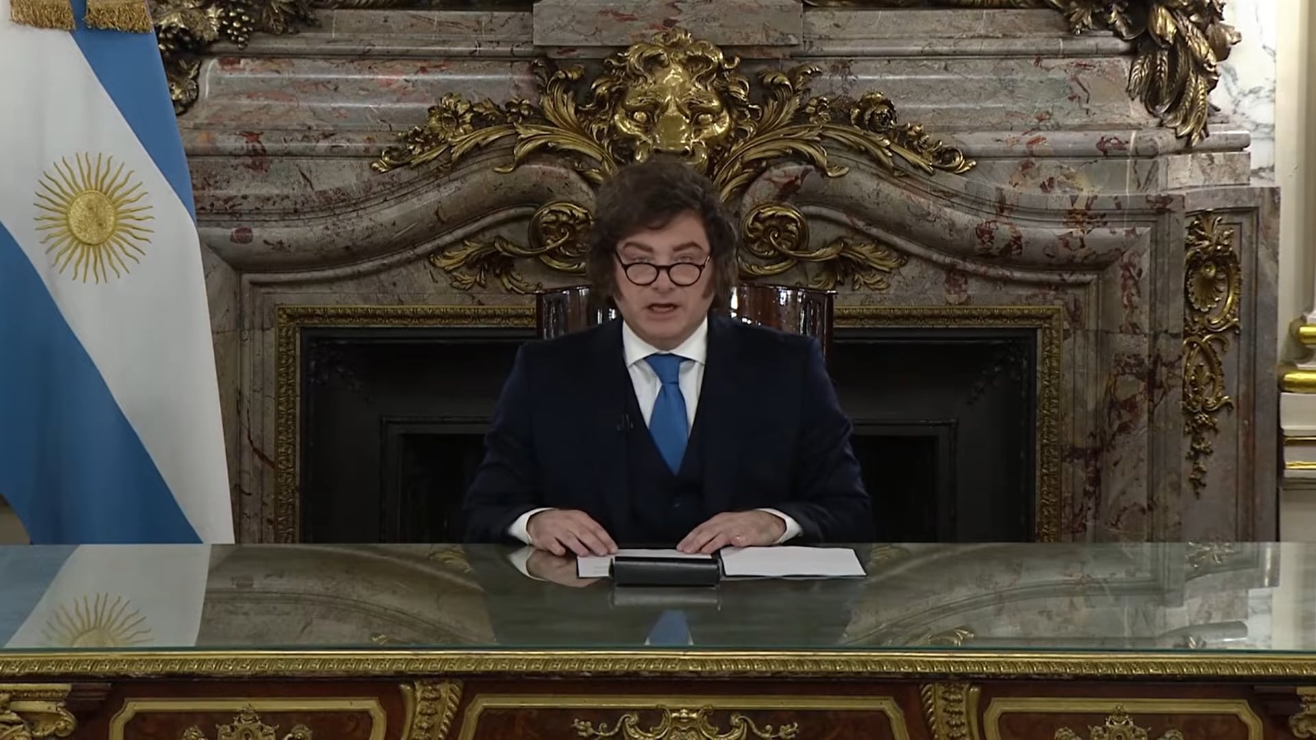 El presidente Javier Milei presentó la reforma de la carta orgánica del Banco Central en cadena nacional