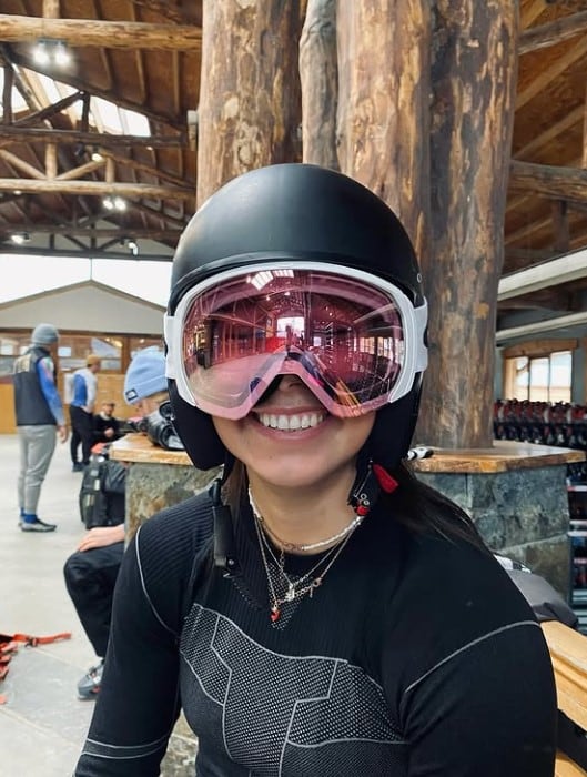 Matilde Lorenzi tenía 19 años cuando sufrió el severo accidente en una pista de esquí