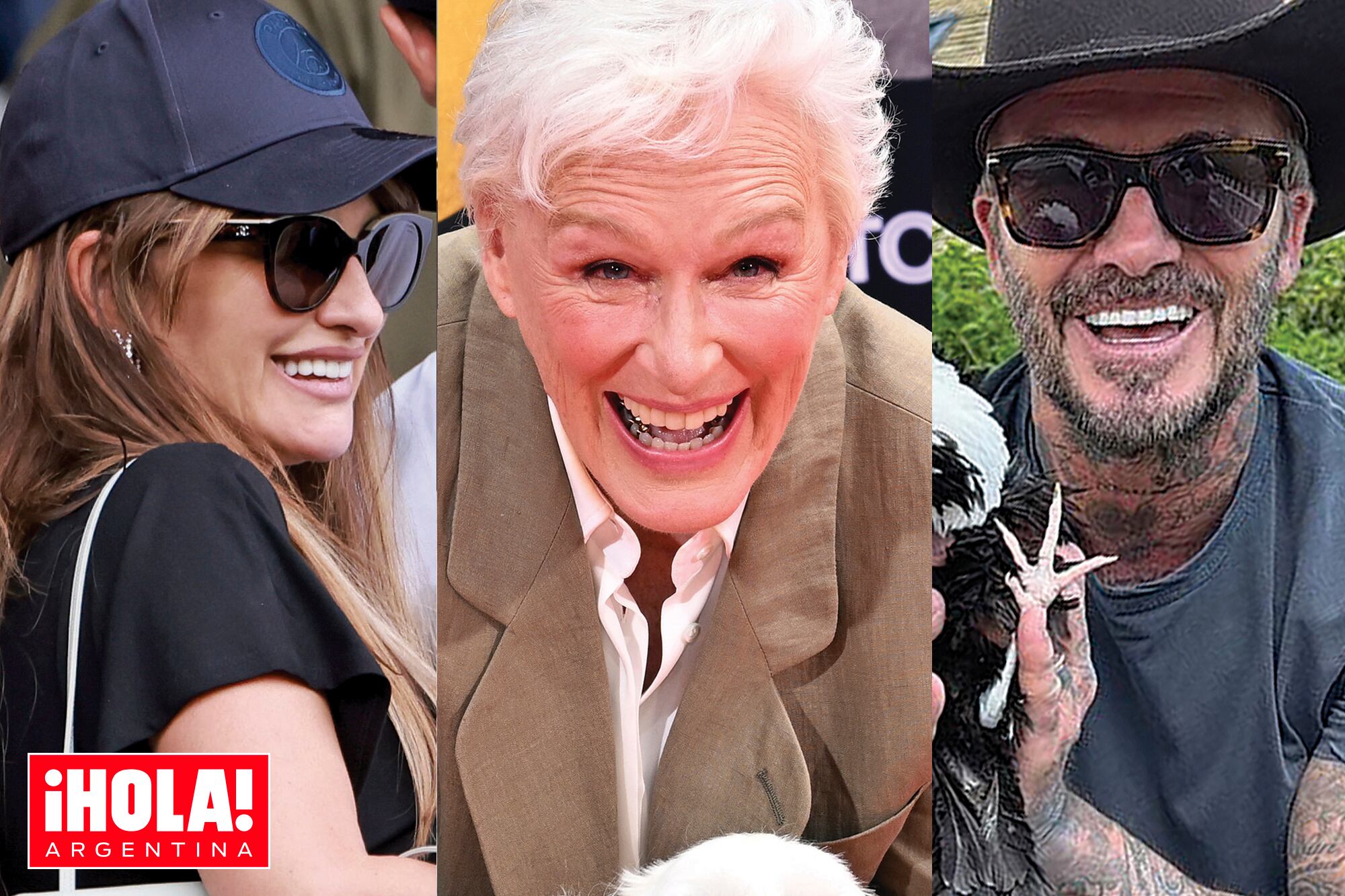 Qué se sabe de… El plan futbolero de Penélope Cruz, el “gesto animal” de Glenn Close y la sorpresa emplumada de David Beckham