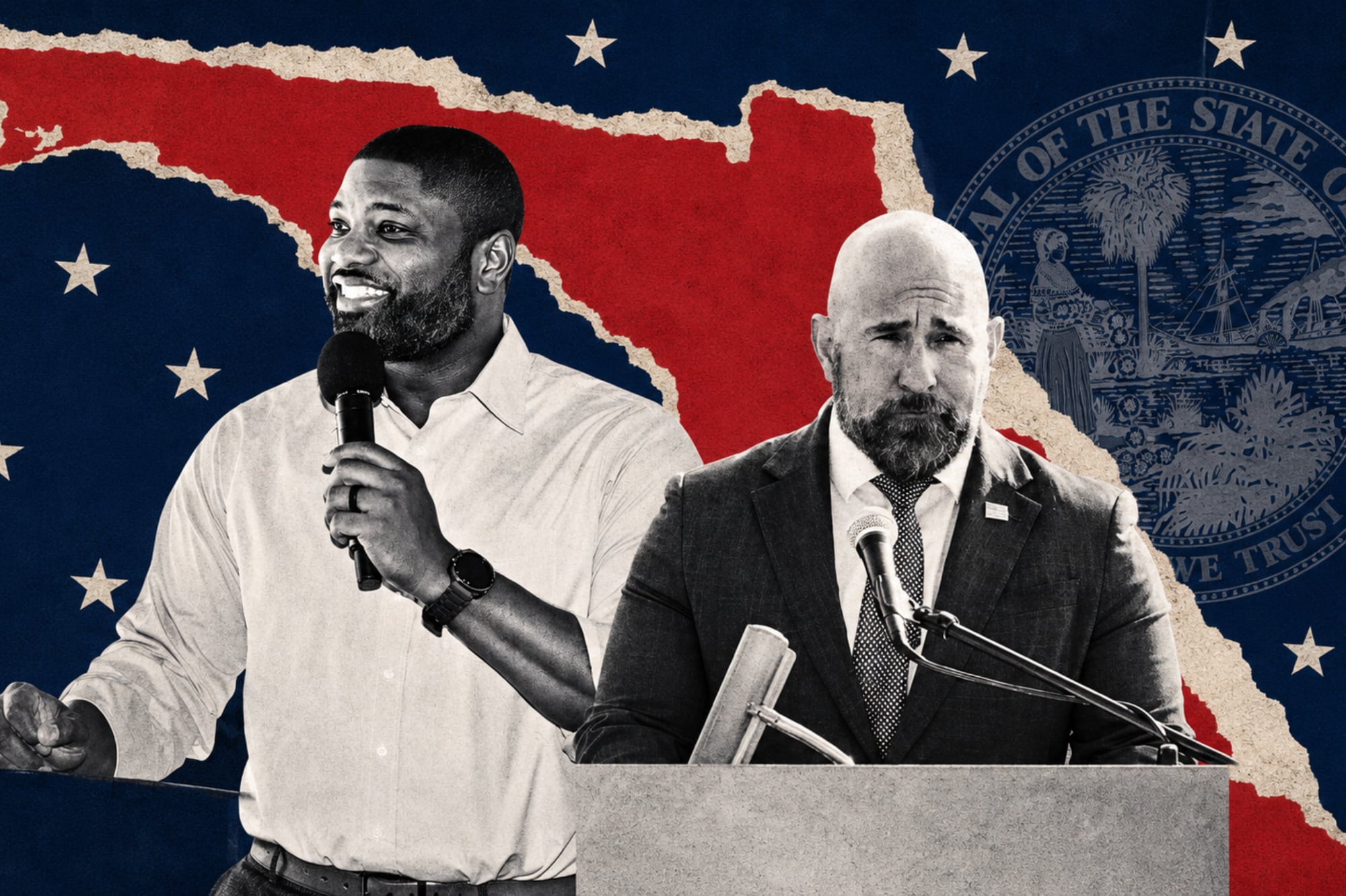Elecciones en Florida 2026: Jay Collins crece en las encuestas y apunta contra Byron Donalds