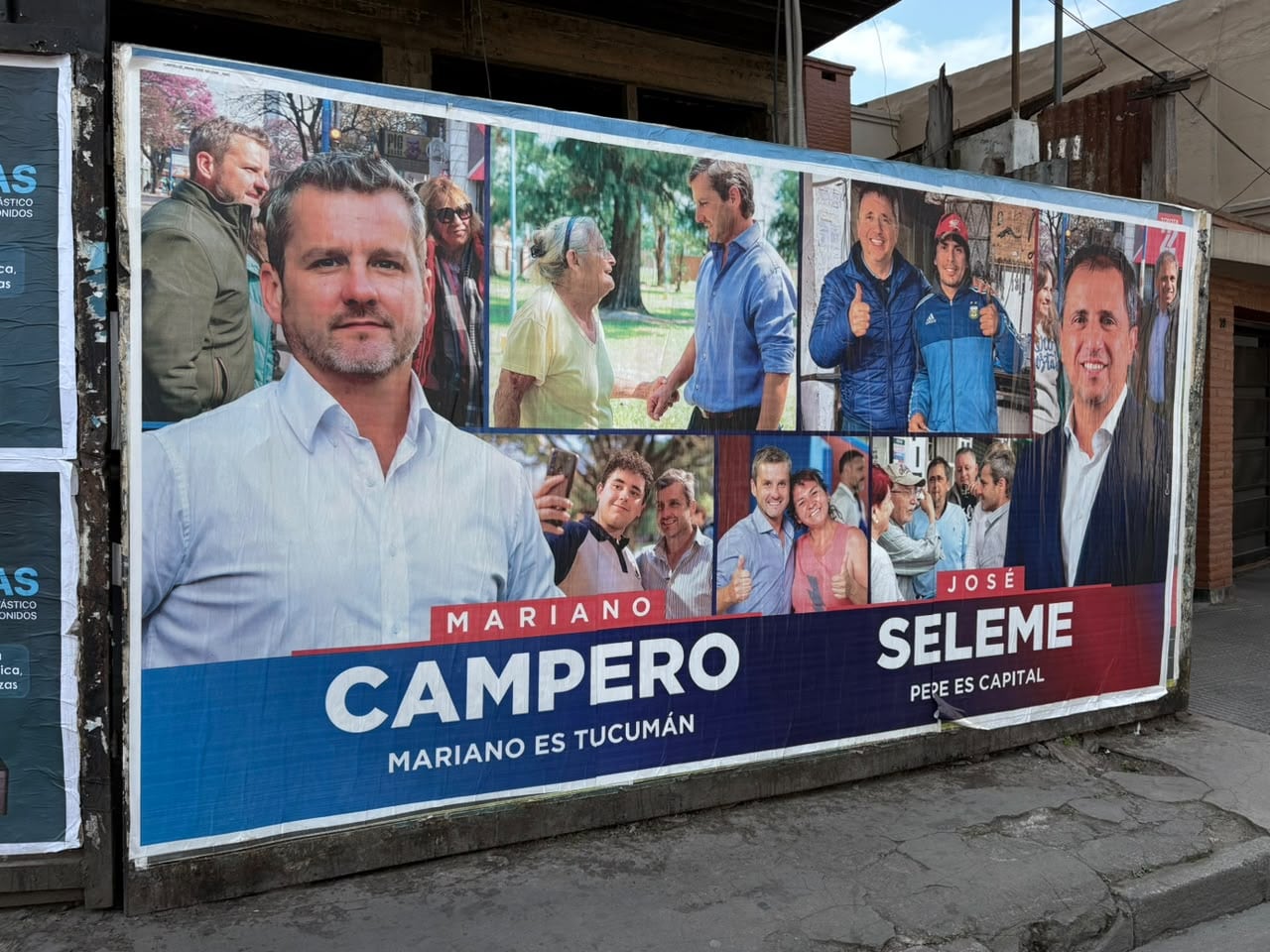 Afiche de Mariano Campero en San Miguel de Tucumán