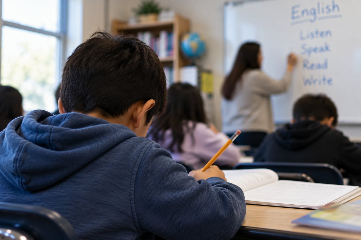 La reforma dispone que los alumnos que obtengan el puntaje establecido por la Junta Estatal de Educación deberán ser reclasificados como competentes en inglés