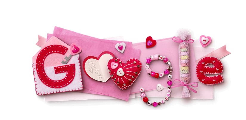 San Valentín 2026: así es el romántico doodle con el que Google celebra el Día de los Enamorados
