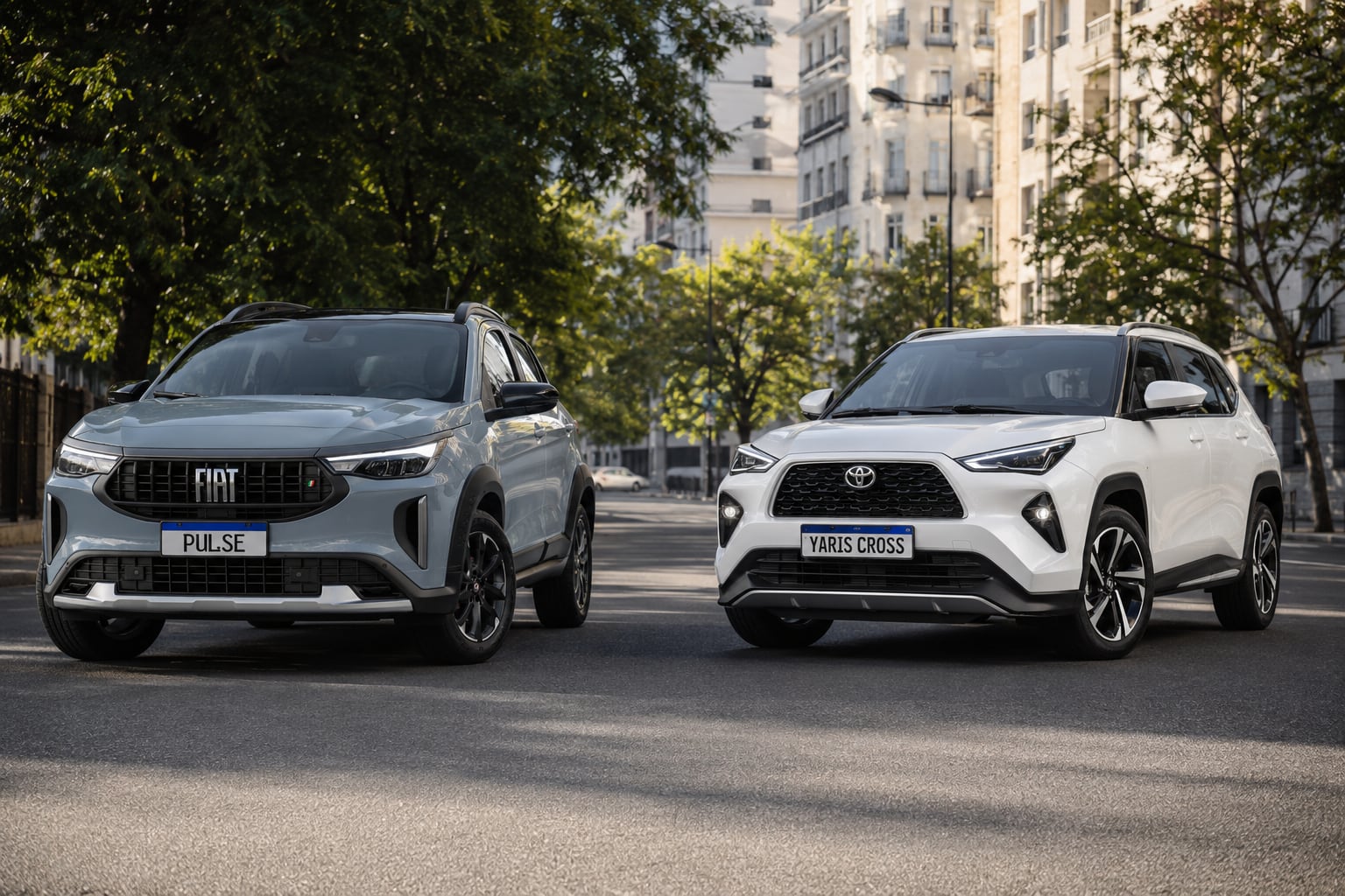 Fiat Pulse vs. Toyota Yaris Cross: cuál es el mejor SUV compacto bajo los $45 millones