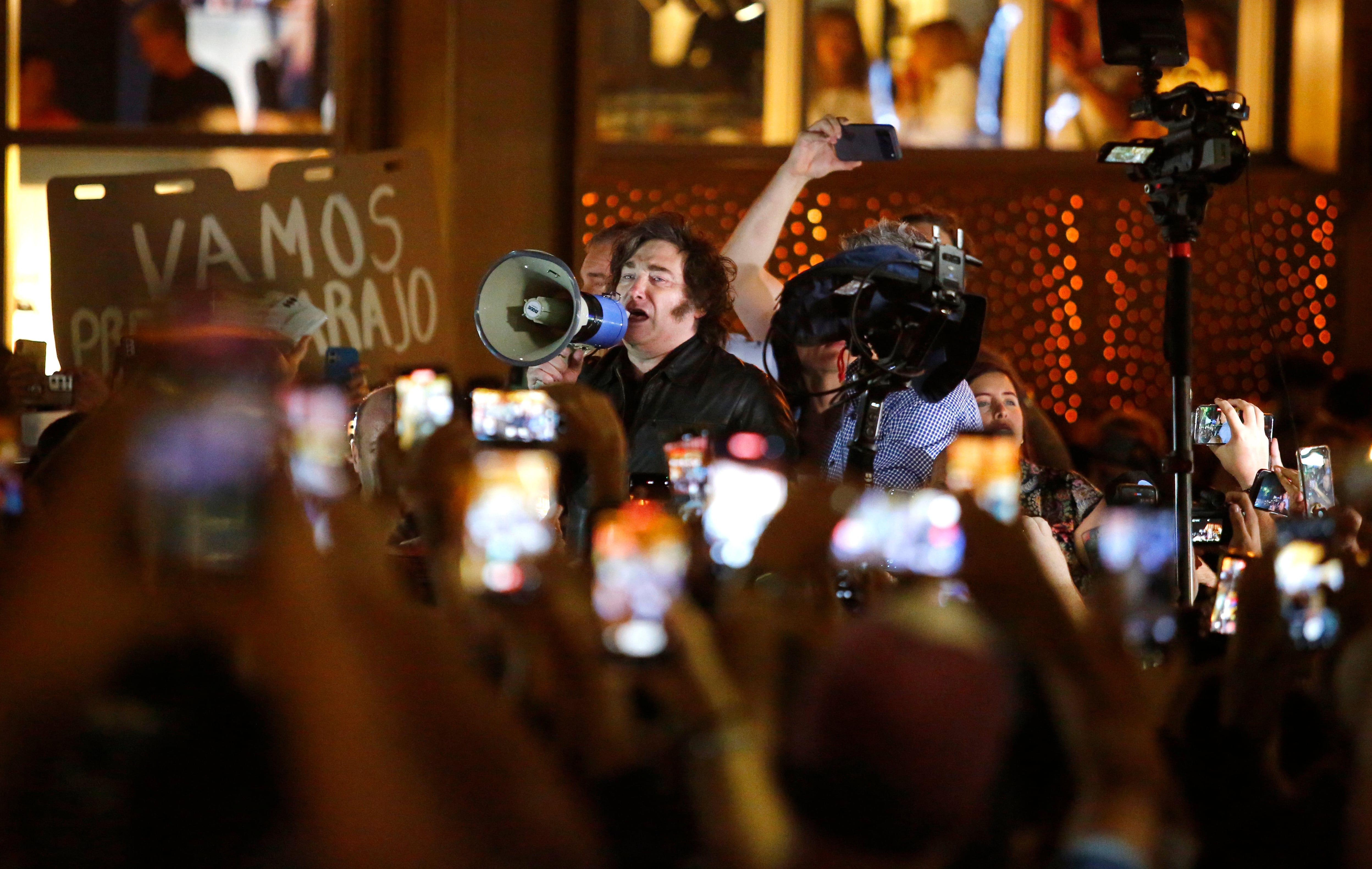 Javier Milei visitó Mar del Plata, en el marco de su