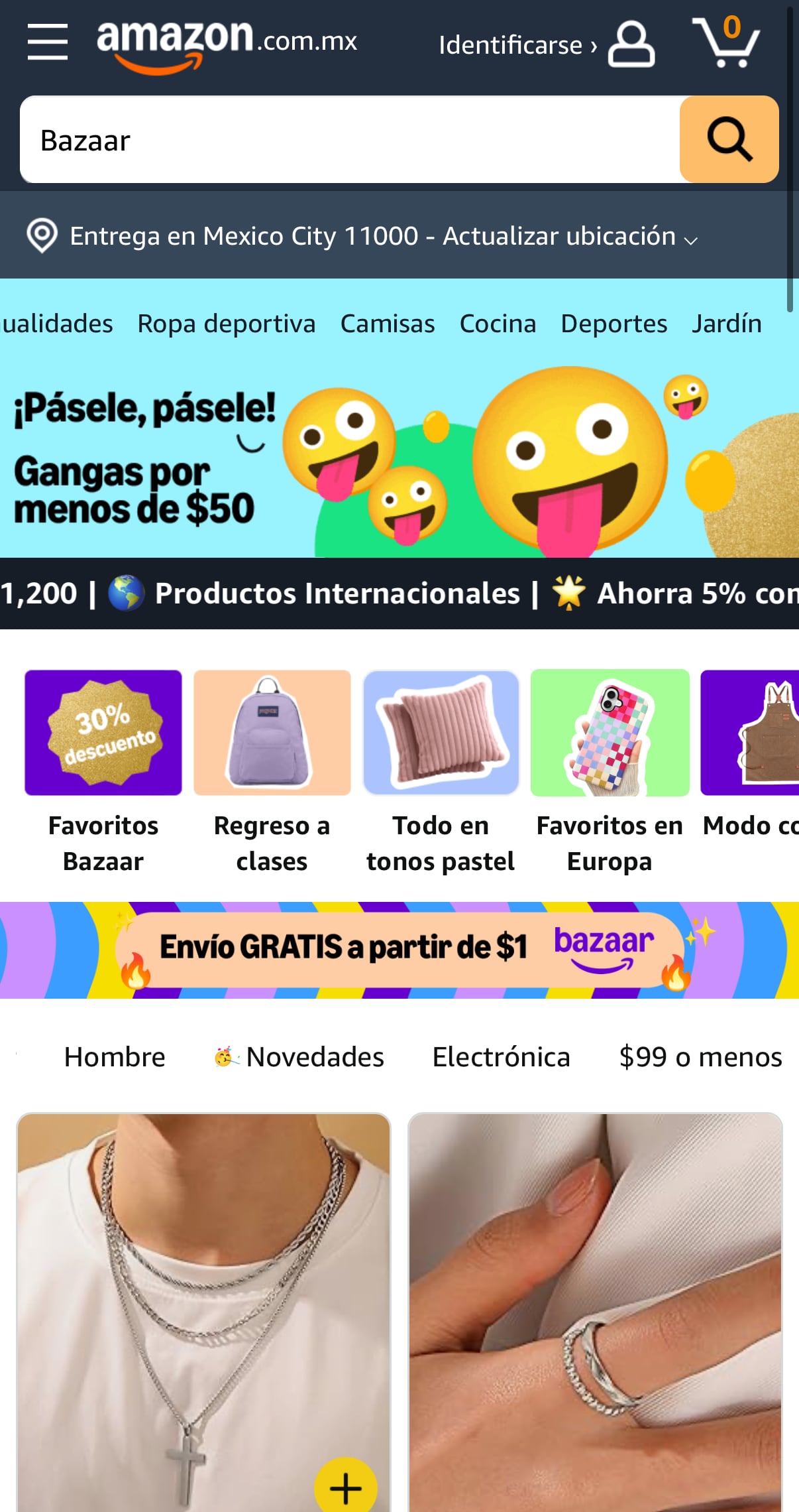 Se puede conseguir una gran diversidad de productos en la plataforma.