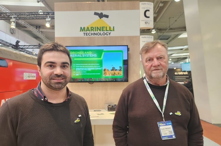 Nicolás y Sergio Marinelli en Agritechnica