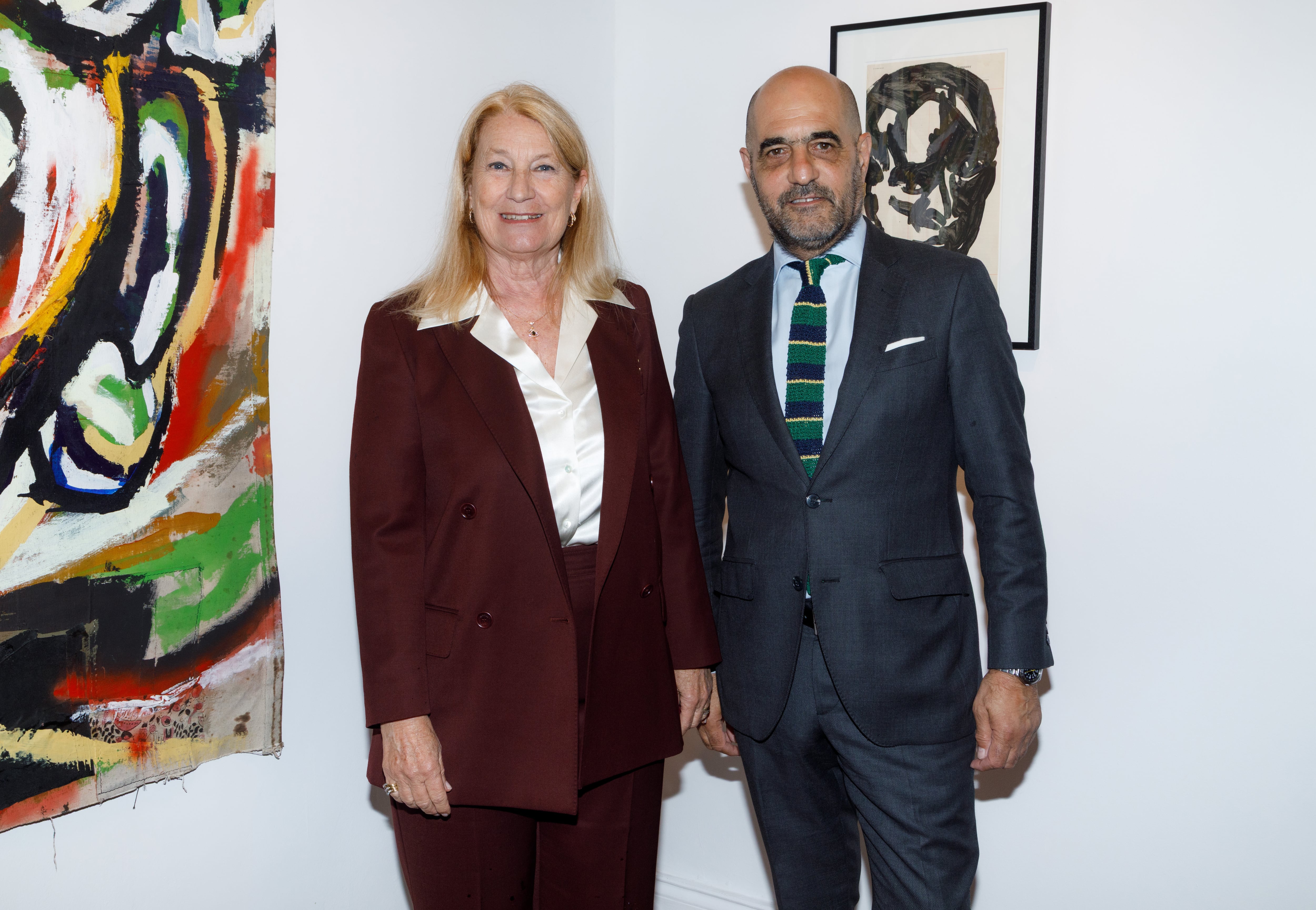 En fotos. Todos los invitados a Arte, Cultura y Diplomacia Pública en Recoleta 13 María Taquini de Blaquier y Walter D' Aloia Criado, presidente de Amigos del Fernández Blanco