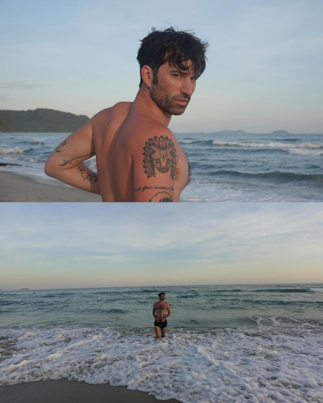 La estrella pop compartió postales de sus vacaciones, varias de ellas con su novio como protagonista