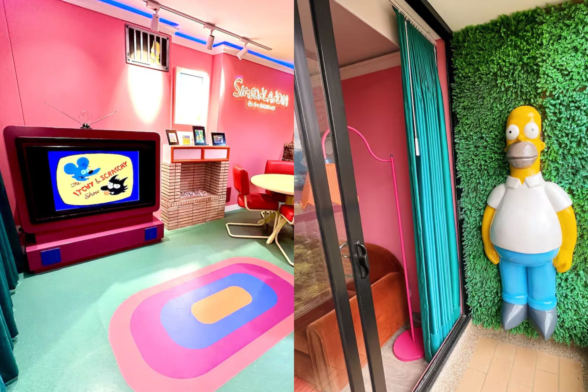 Así es el Airbnb que recrea la casa de Los Simpson y es furor en redes