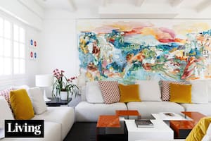 Un estudio de arquitectura y una galería de arte exquisitos, juntos en una casona histórica