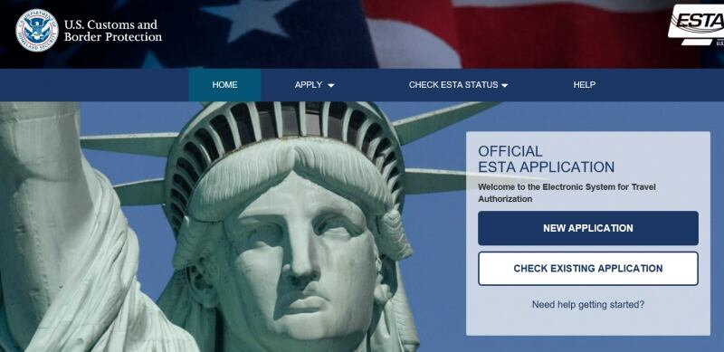 Los viajeros sin visa deben tener un Sistema Electrónico de Autorización de Viaje (ESTA) válido