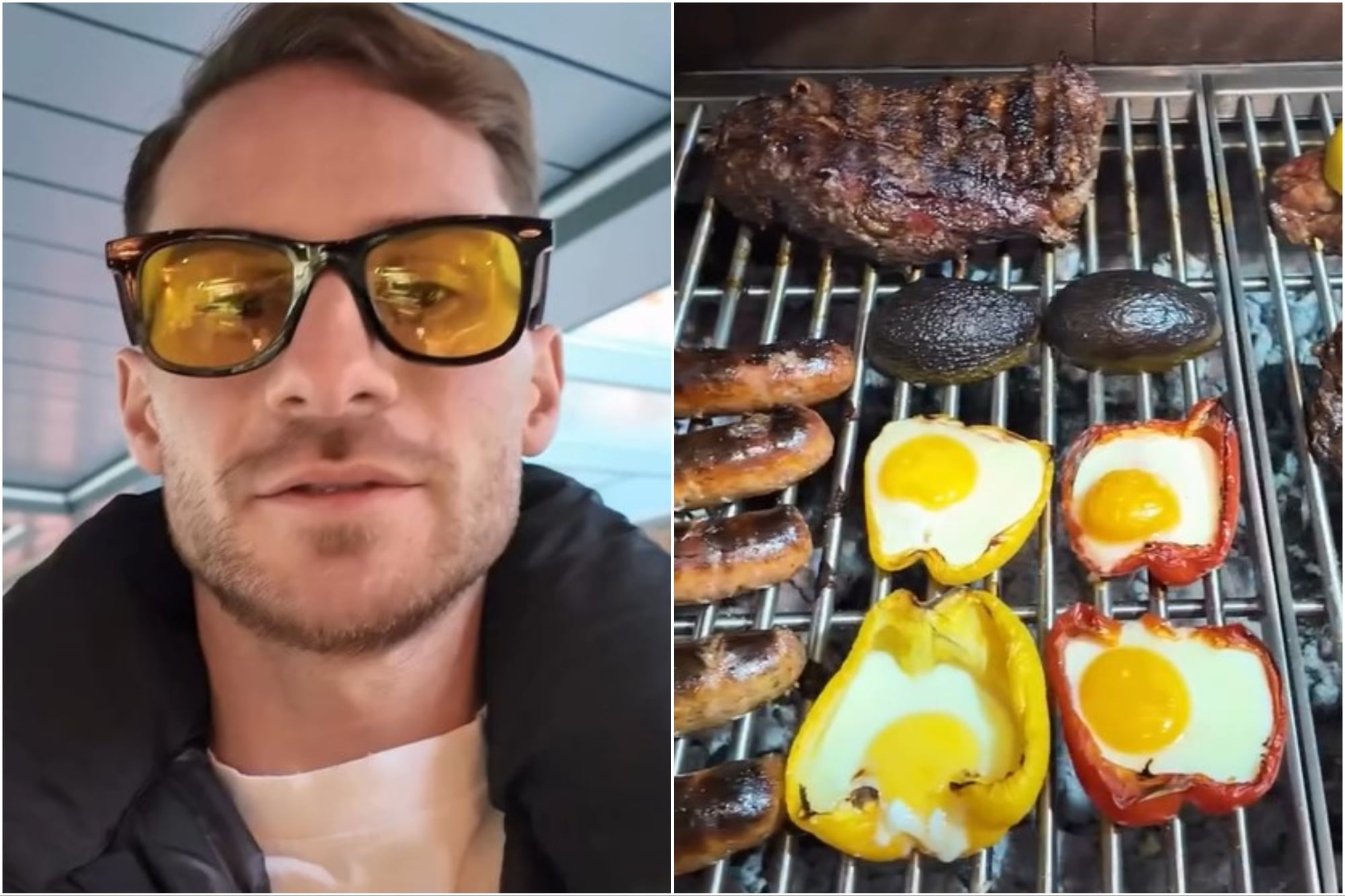 El polémico asado de Alexis Mac Allister en Inglaterra: qué tiró a la parrilla y por qué dio que hablar