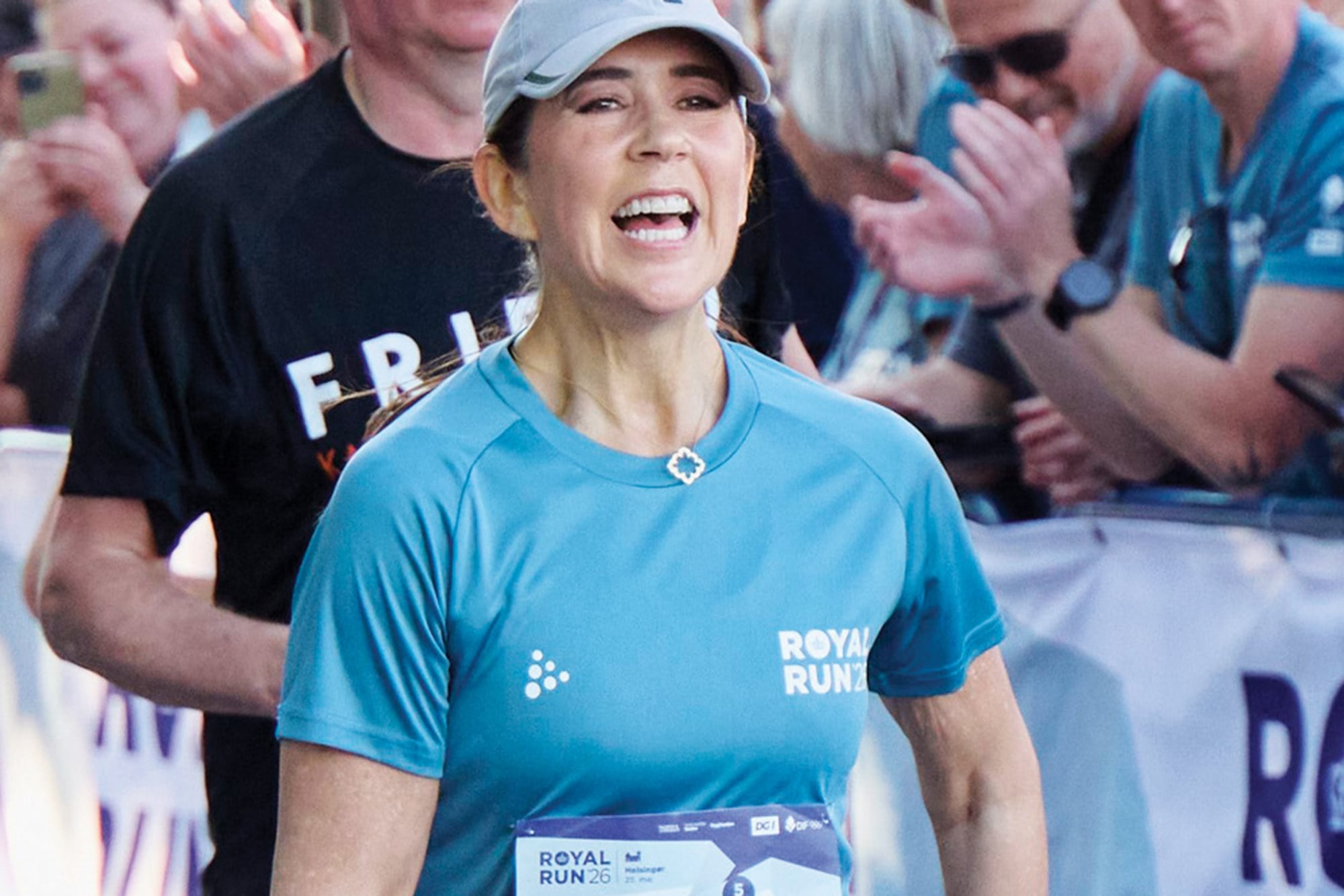 Una reina a las corridas. Las particulares fotos de Mary de Dinamarca en una maratón solidaria