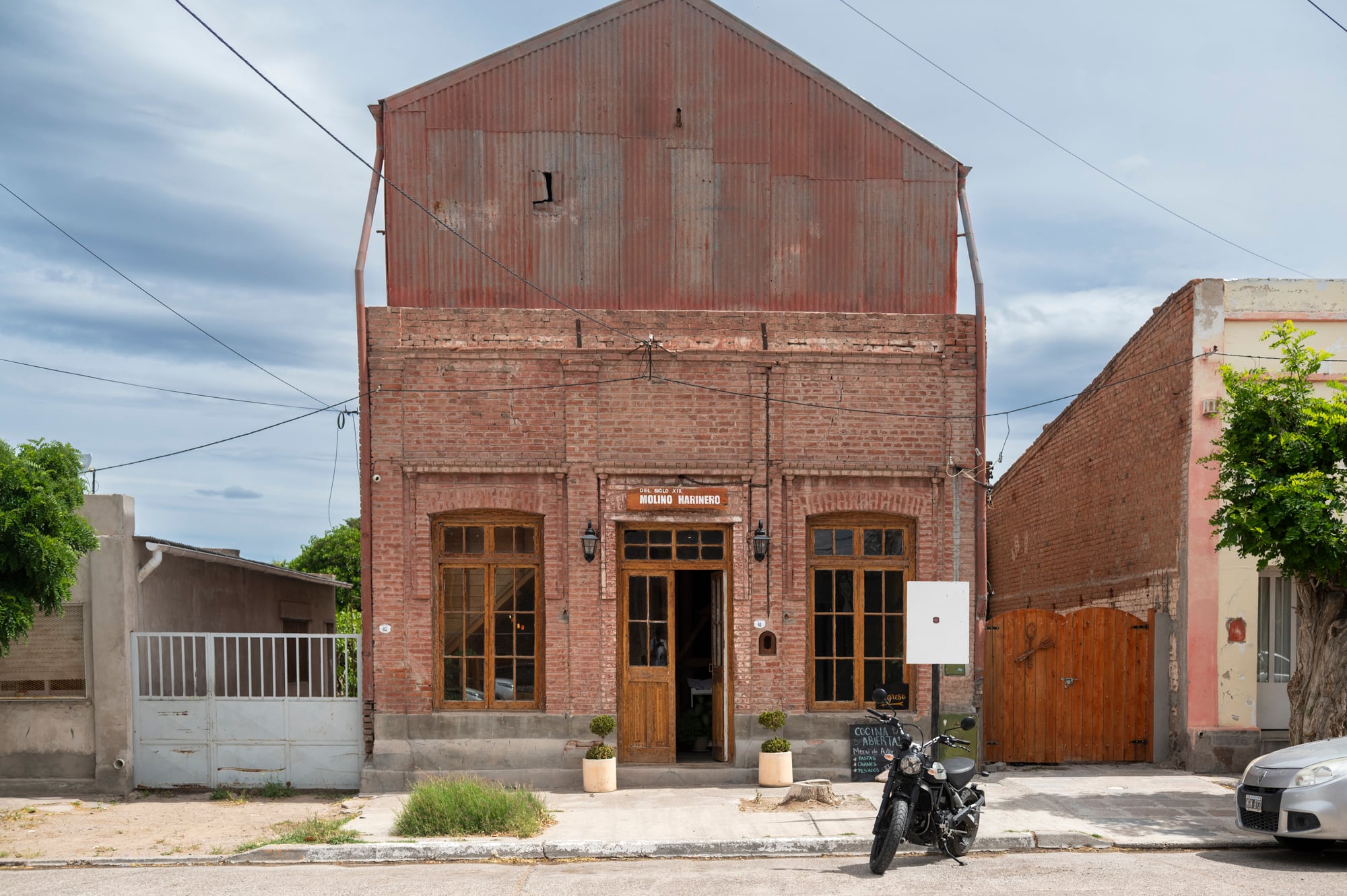 El Viejo Molino de Dolavon funciona en un edificio histórico