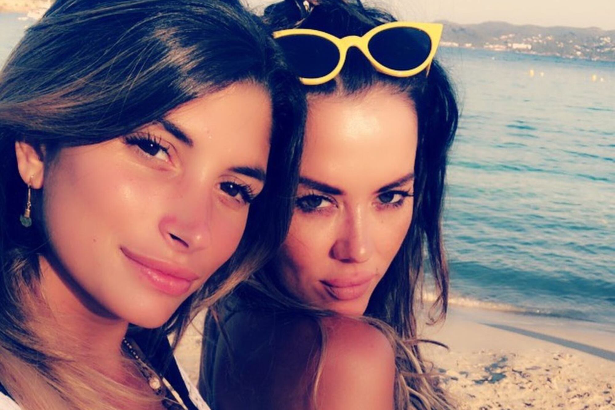 Flor Parise y Karina Jelinek, unos años atrás