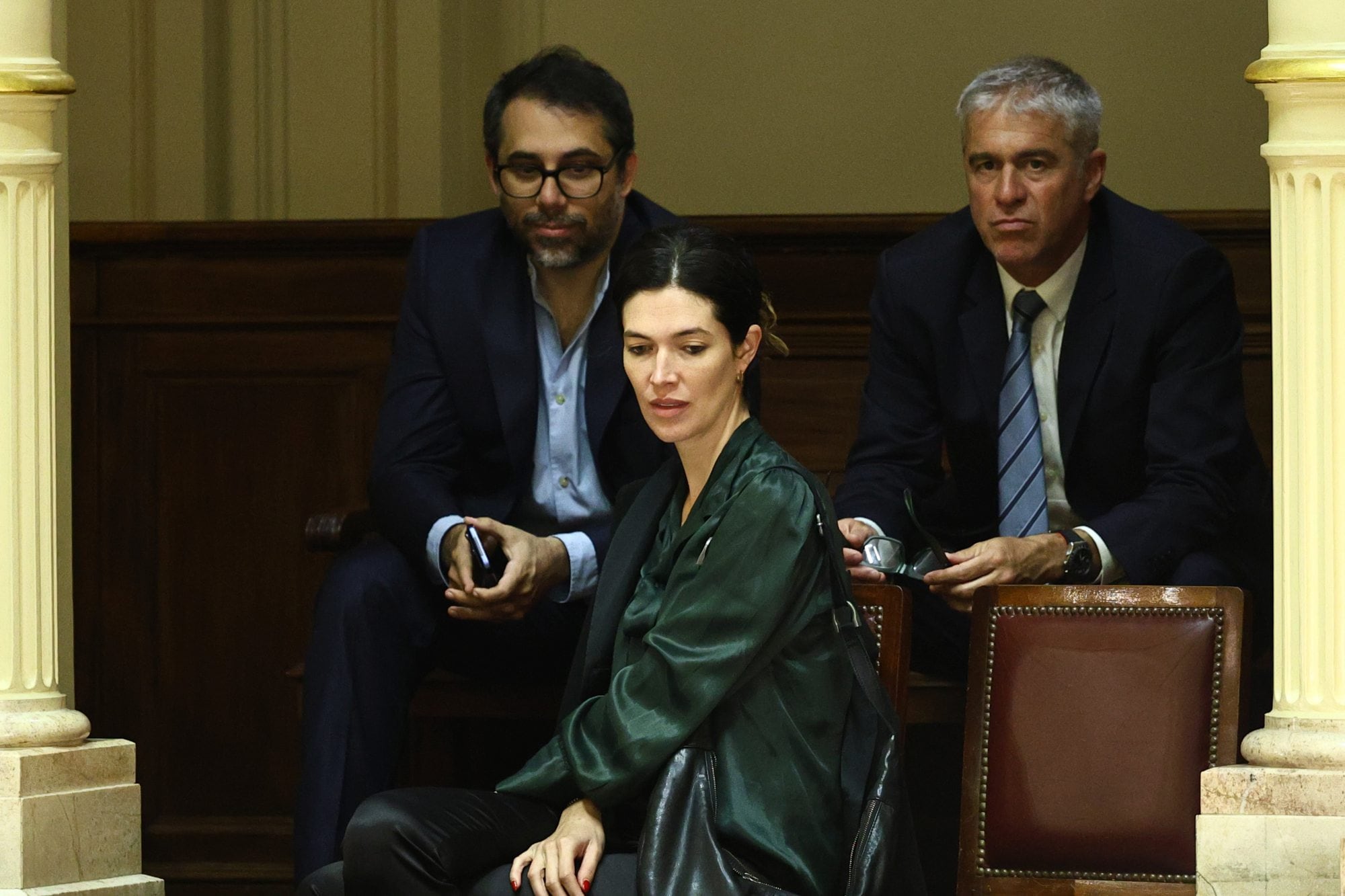 Invitados que llegaron cuando se está por votar el proyecto de grandes inversiones