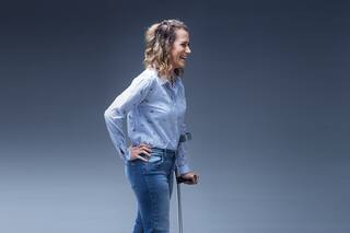 Nació de 23 semanas, tiene discapacidad motriz y lucha por visibilizar el tema