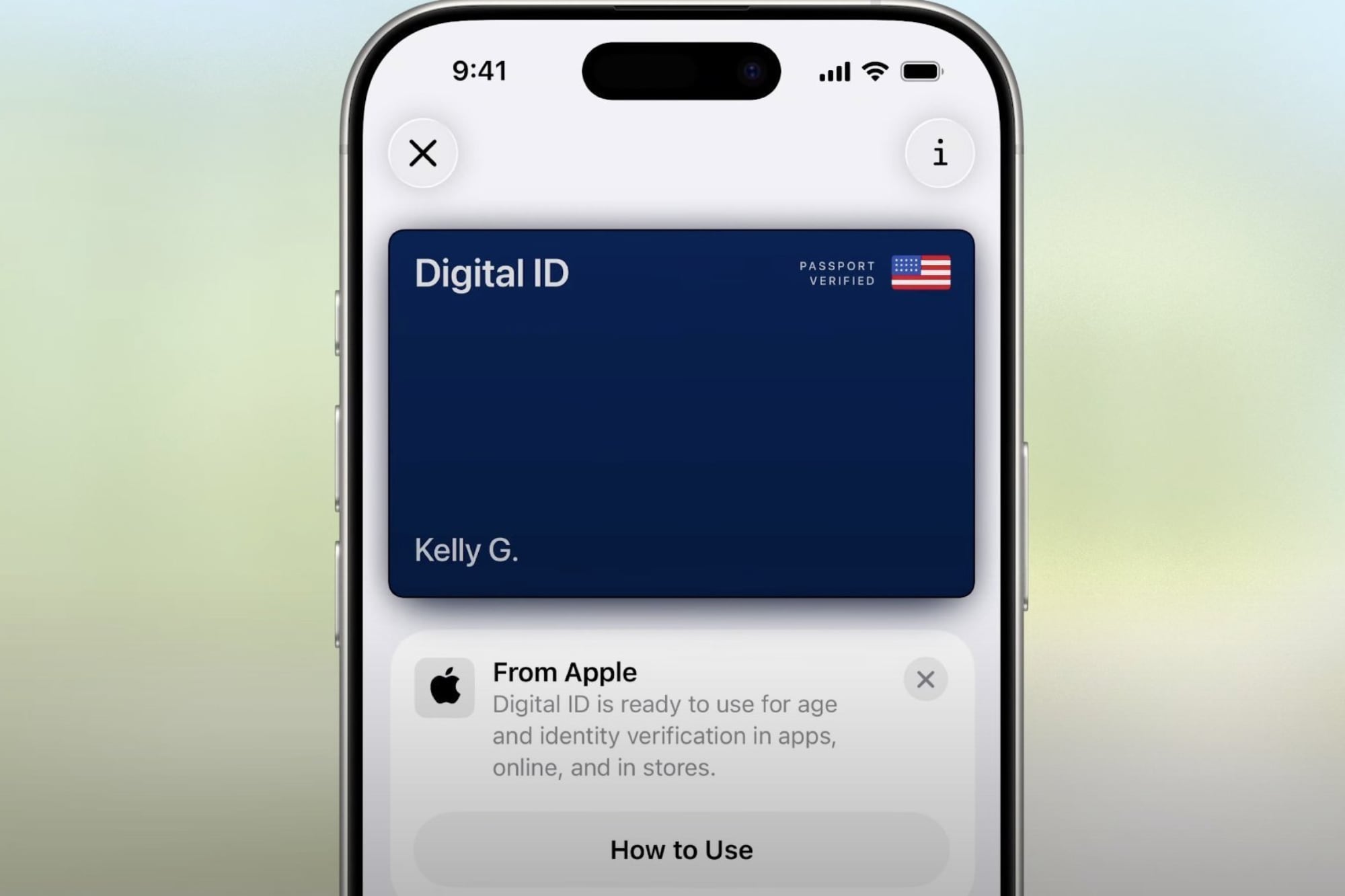 El nuevo sistema permitirá a usuarios de iPhone y Apple Watch identificarse con pasaportes digitales en vuelos dentro de EE.UU.