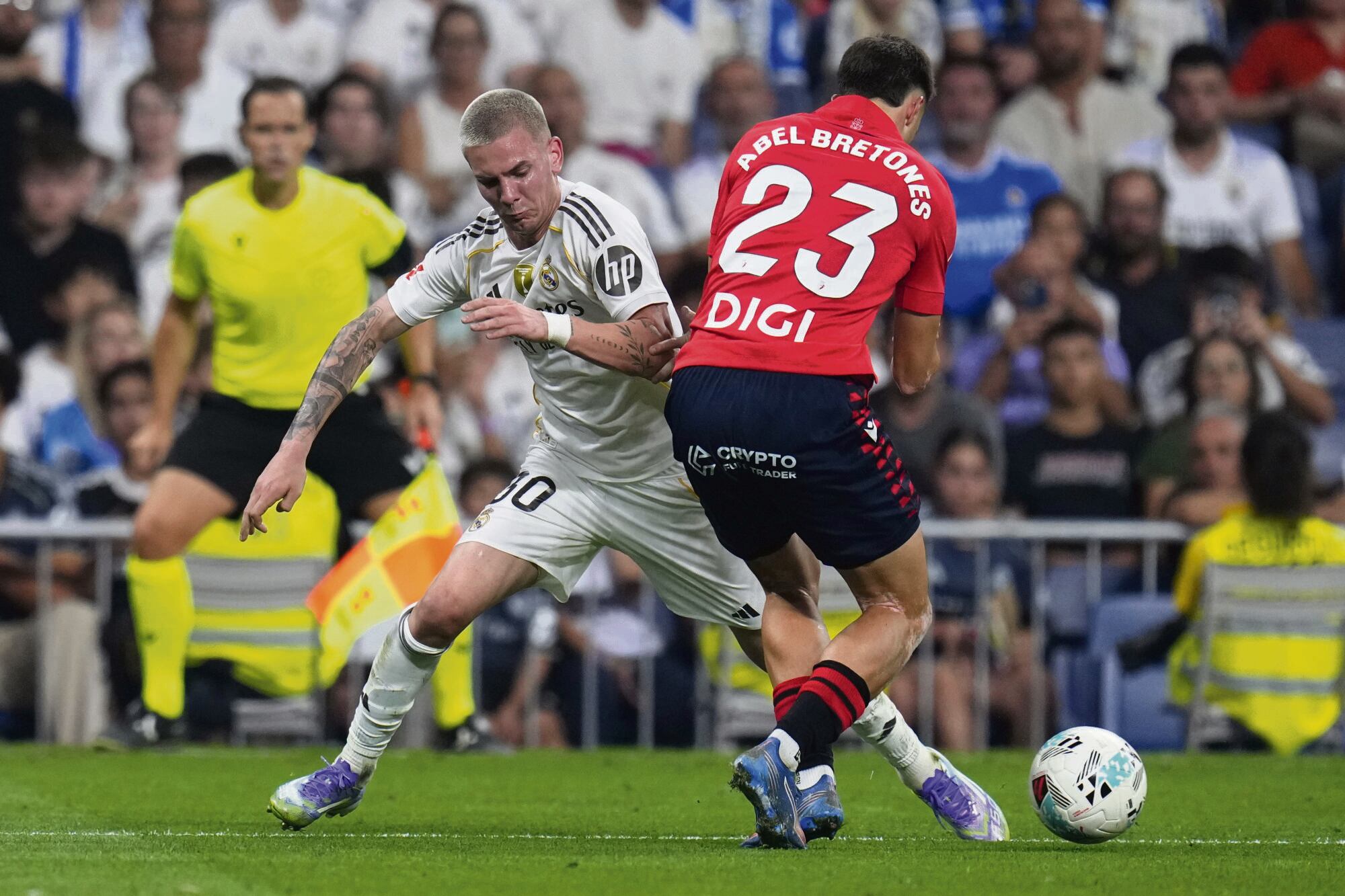 Franco Mastantuono y un debut para enamorar a los hinchas de Real Madrid