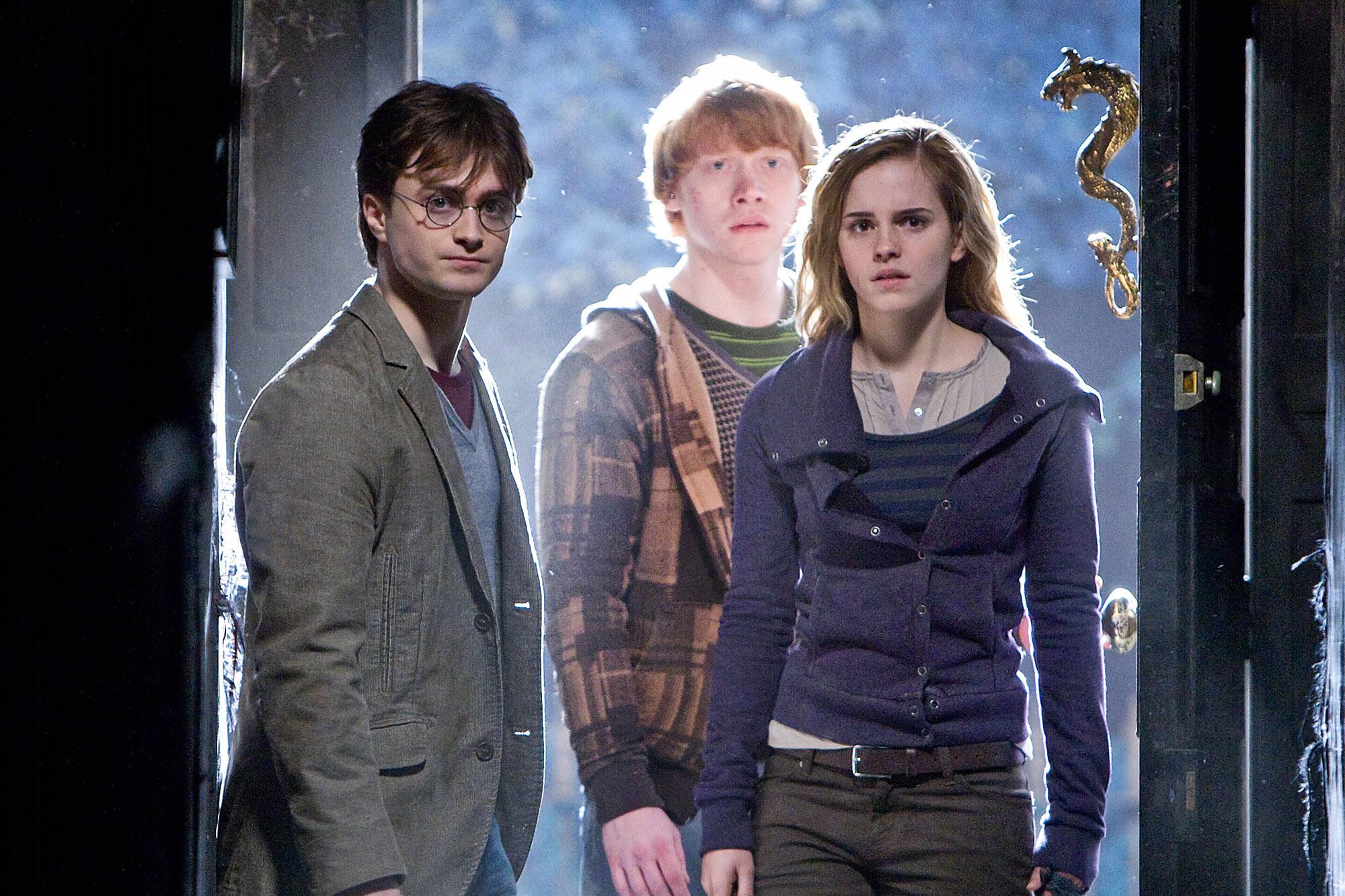 Daniel Radcliffe, Rupert Grint y Emma Watson, los protagonistas de Harry Potter