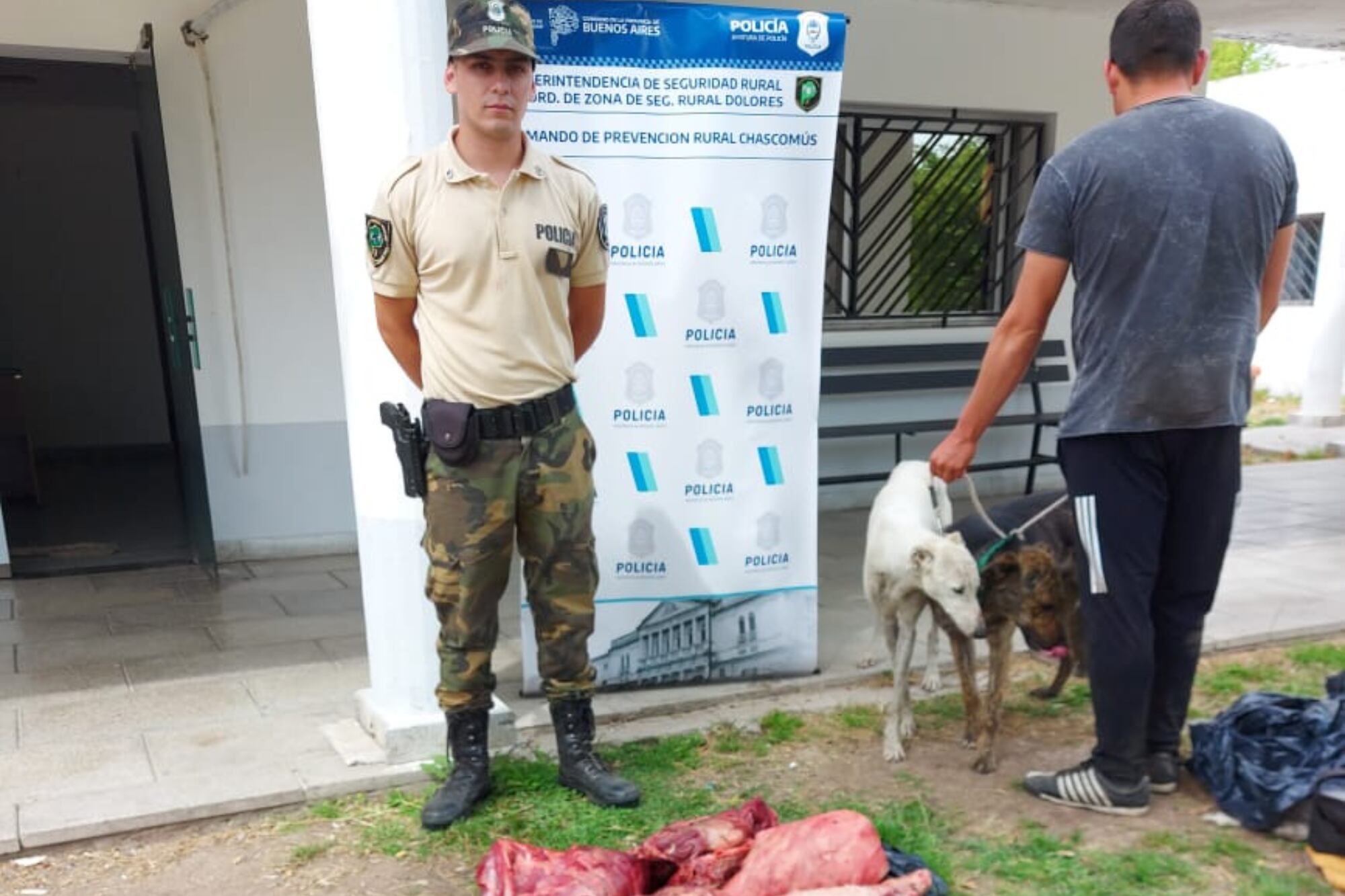 En algunos casos la policía logra detener a los delincuentes