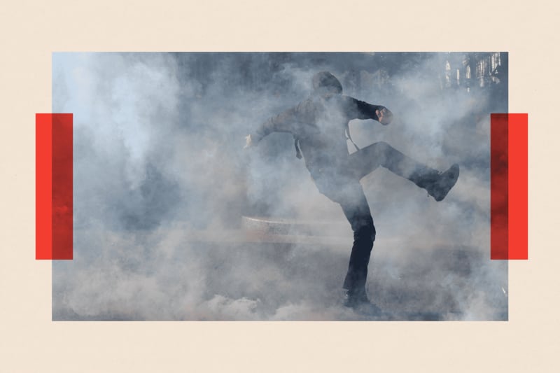 Las ciudades francesas han sido escenario de protestas contra el gobierno