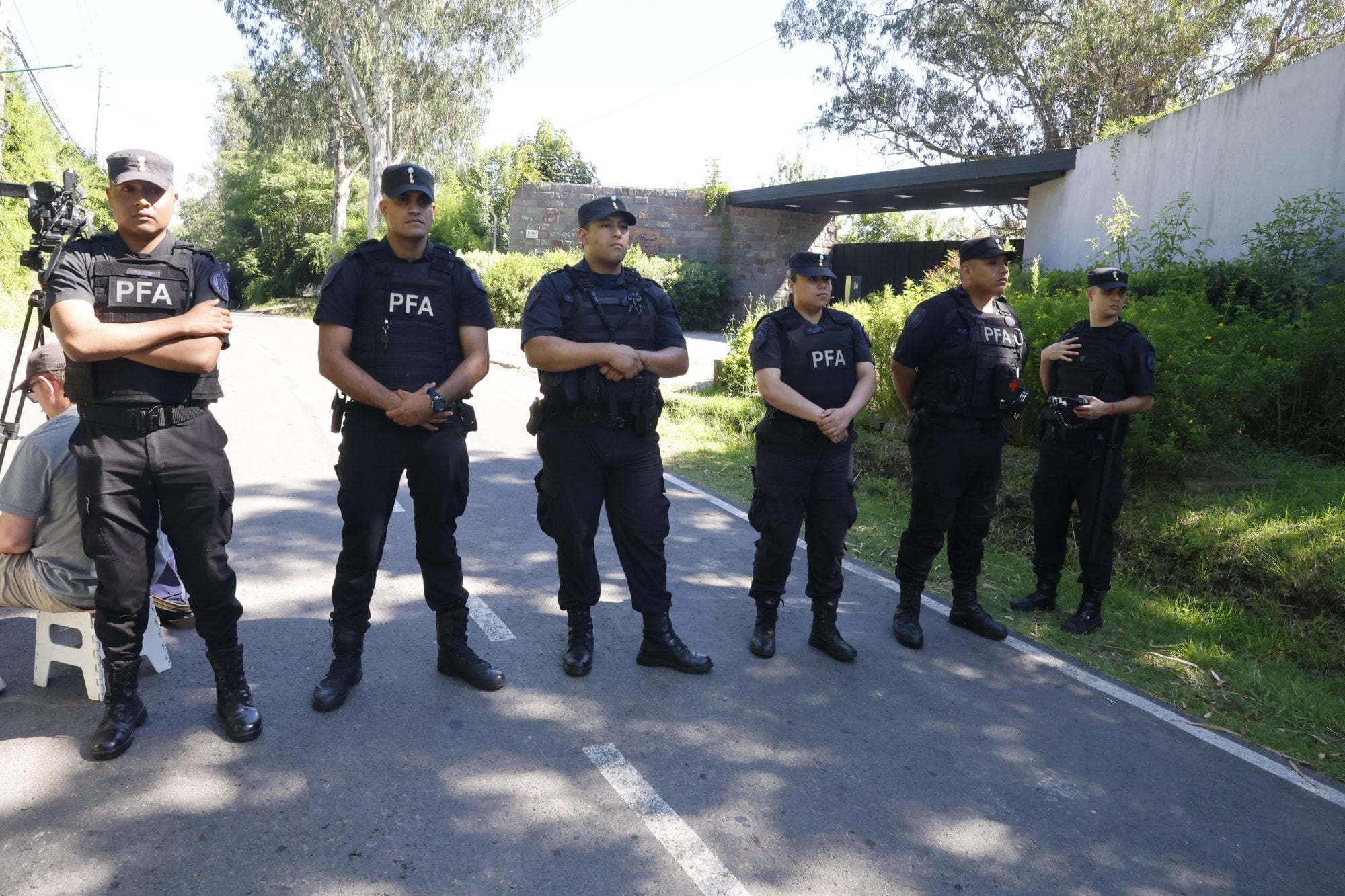 Los operativos en la quinta de Pilar vinculada al entorno de Claudio