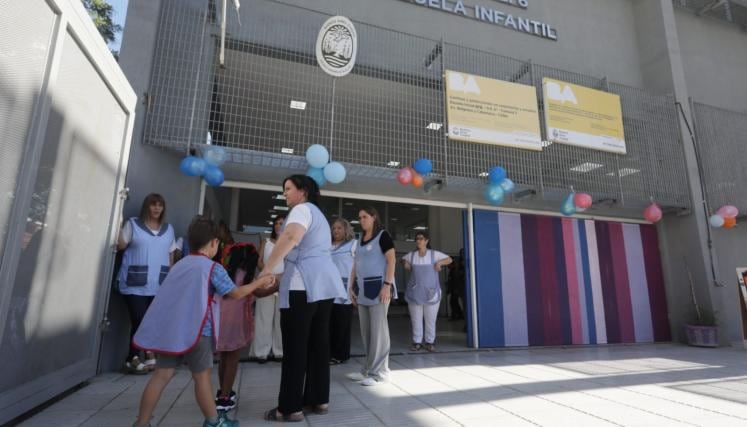La estimación para 2027 parte de un escenario en el que la cantidad de vacantes del nivel inicial se mantiene constante y la capacidad instalada se utiliza plenamente