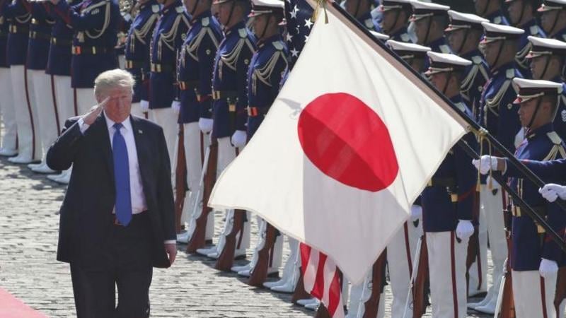 La relación actual de Trump con Japón es muy distinta a la que tenía en los años 80