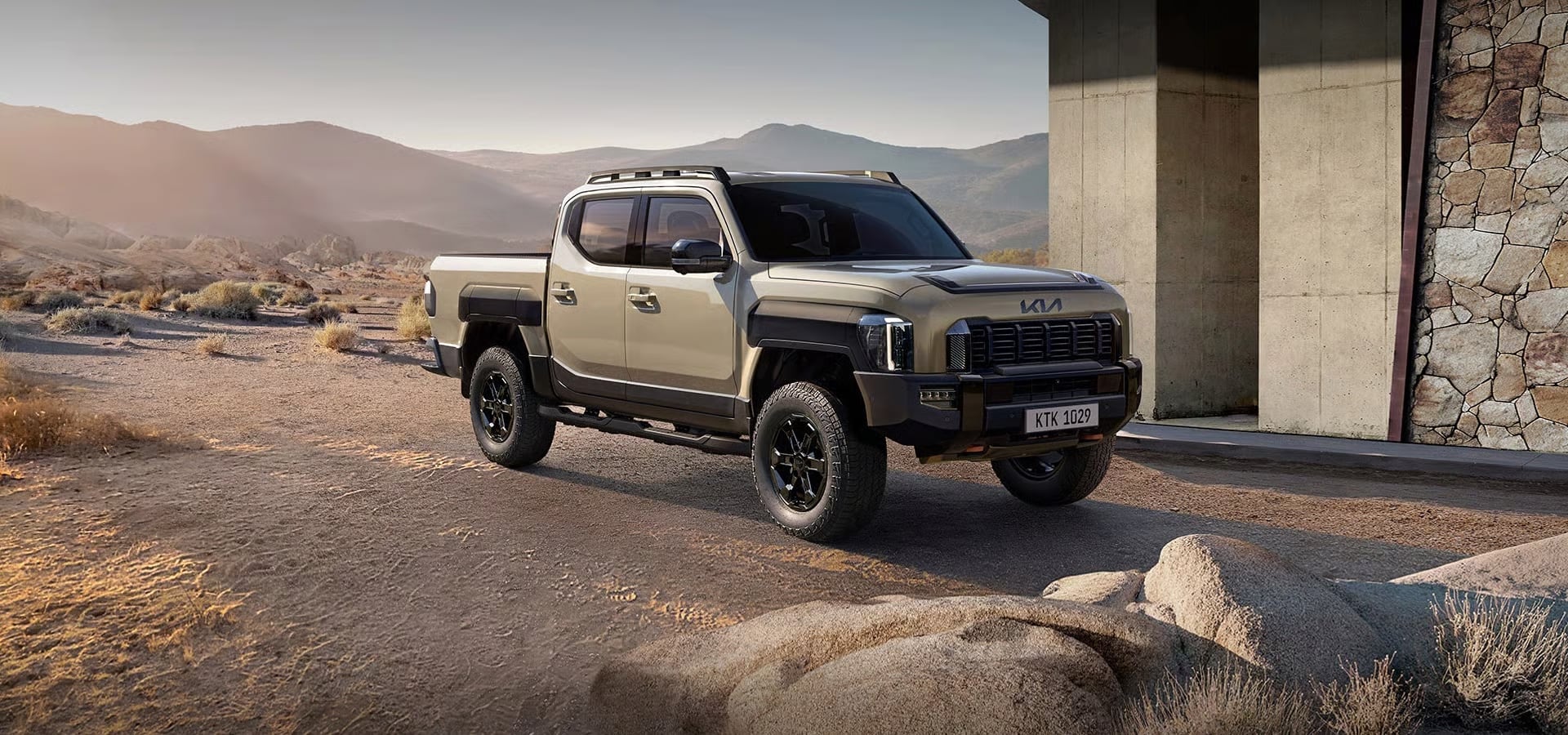 La Kia Tasman se comenzará a comercializar a partir de mediados de 2026