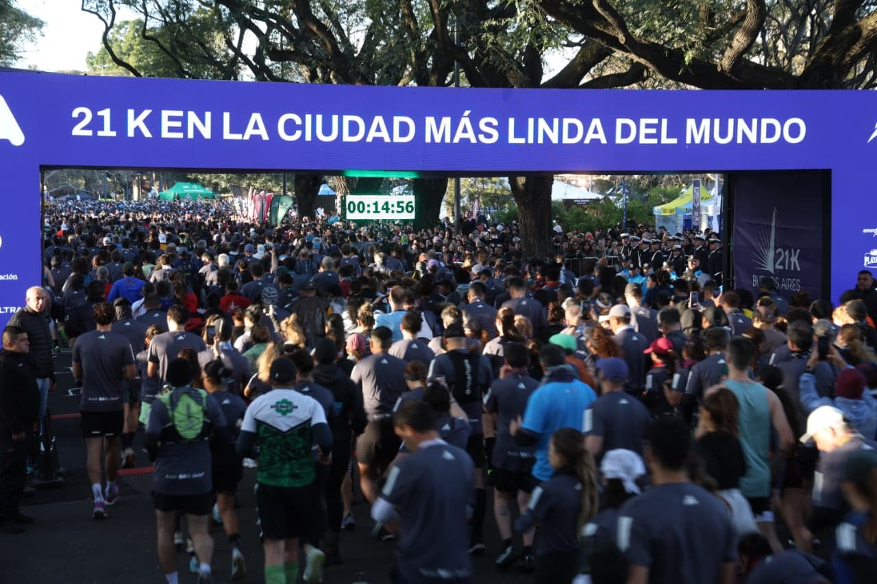 La largada fue en Dorrego y Figueroa Alcorta