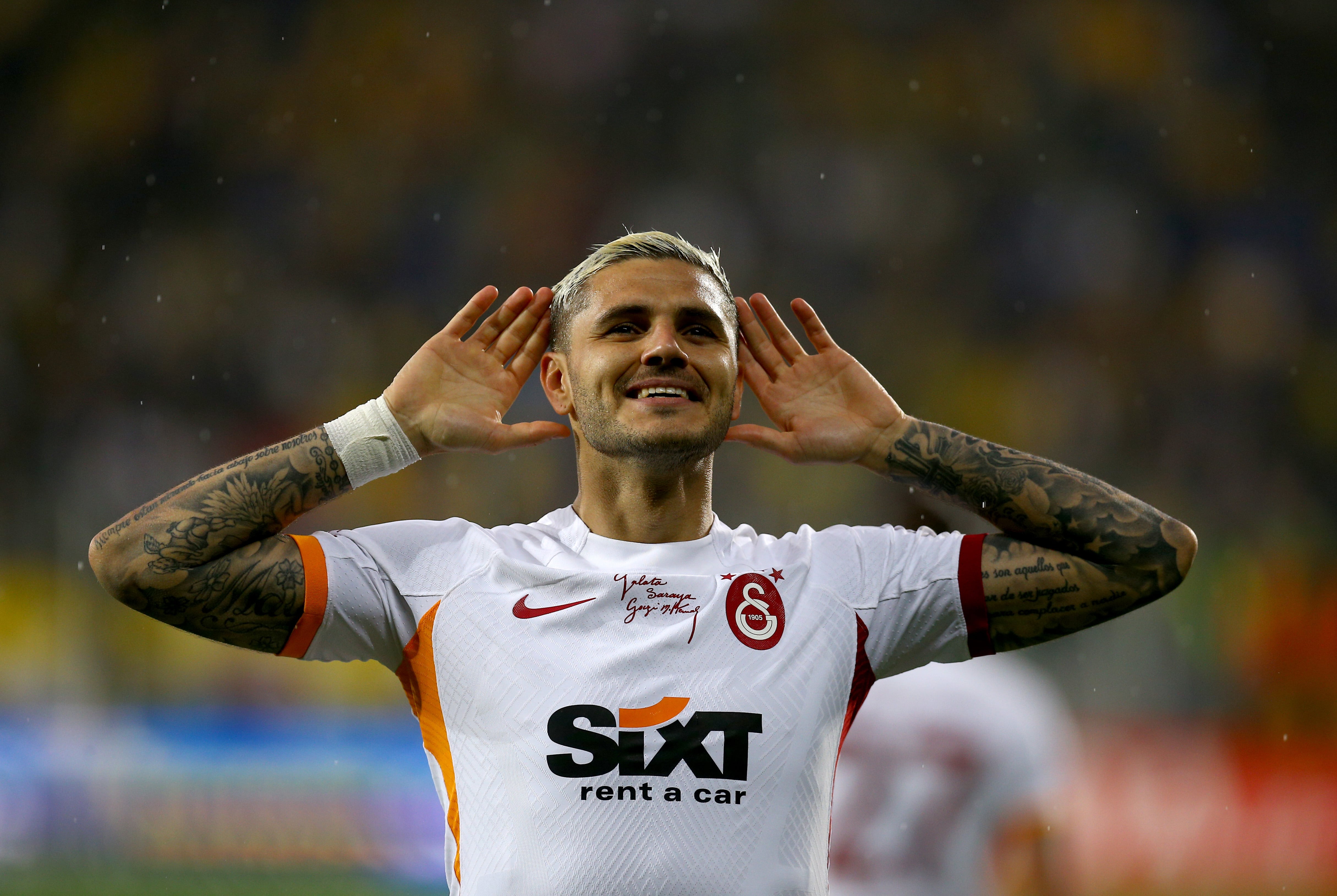 Mauro Icardi se convirtió en todo un ídolo de Galatasaray