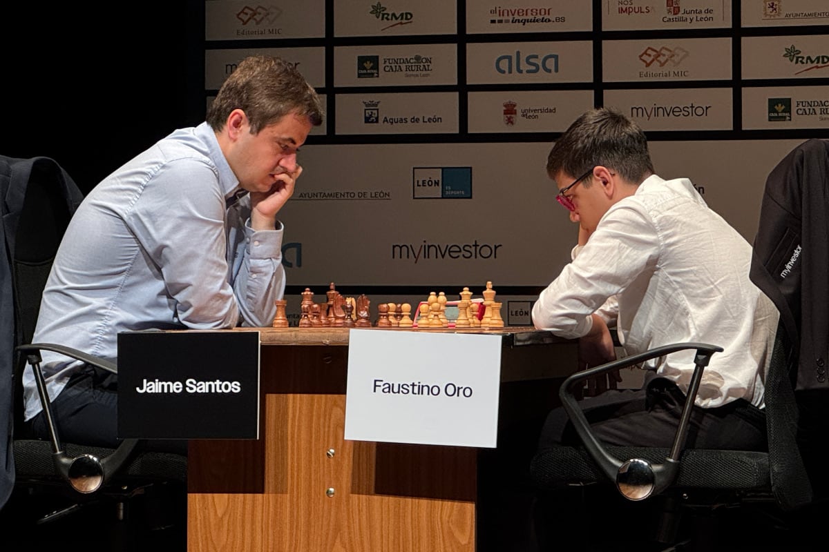 El argentino llegó a una semifinal en el Magistral de León, España, donde perdió contra un adversario que tenía 83 unidades más de Elo: Jaime Santos (2620).