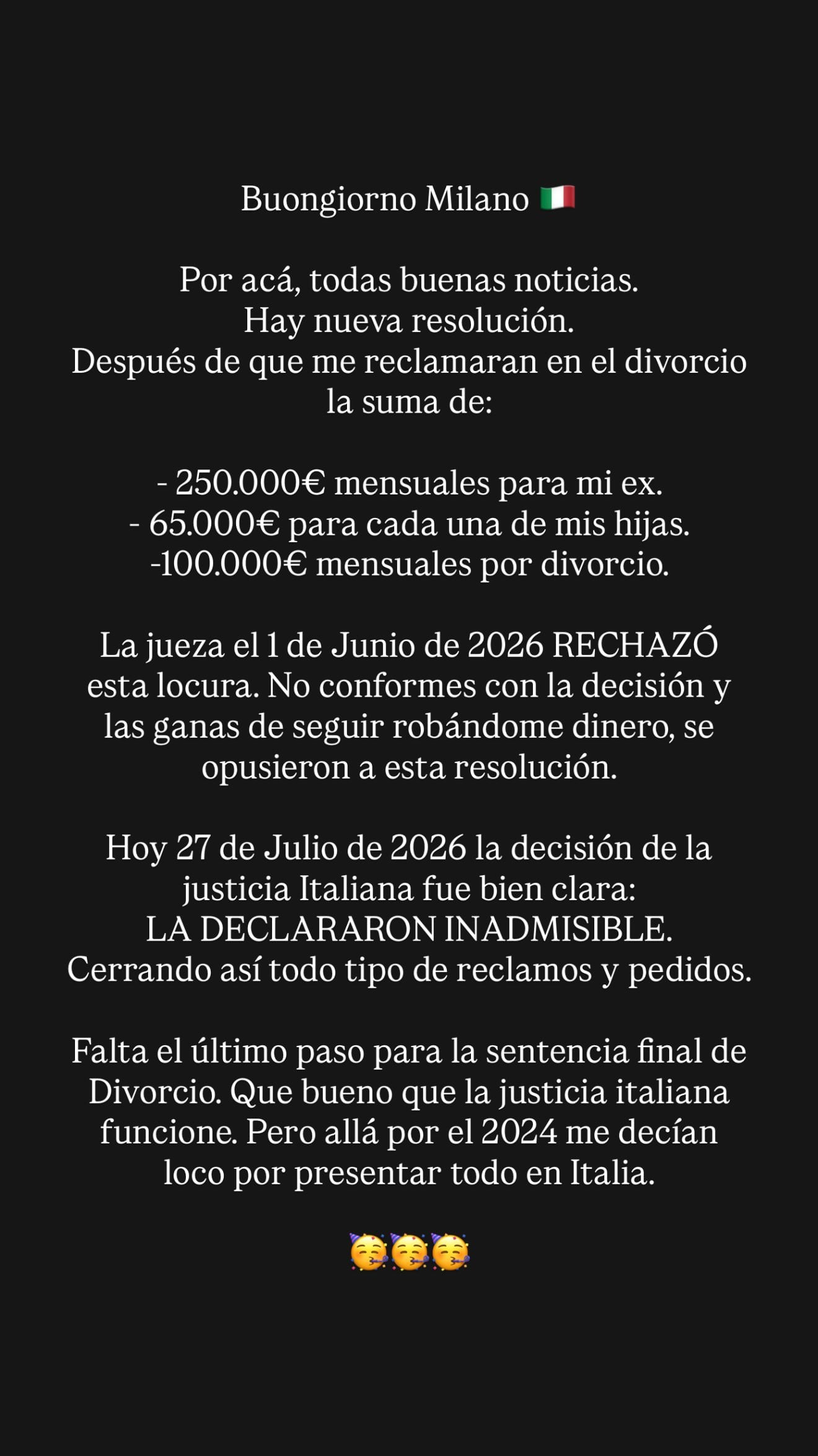 historias Wanda Nara y Mauro Icardi
