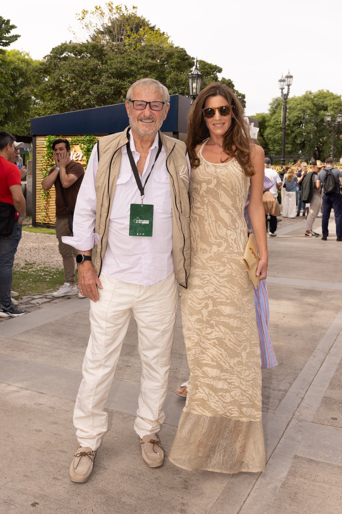 Cristiano Rattazzi llegó con su hija, Manuela