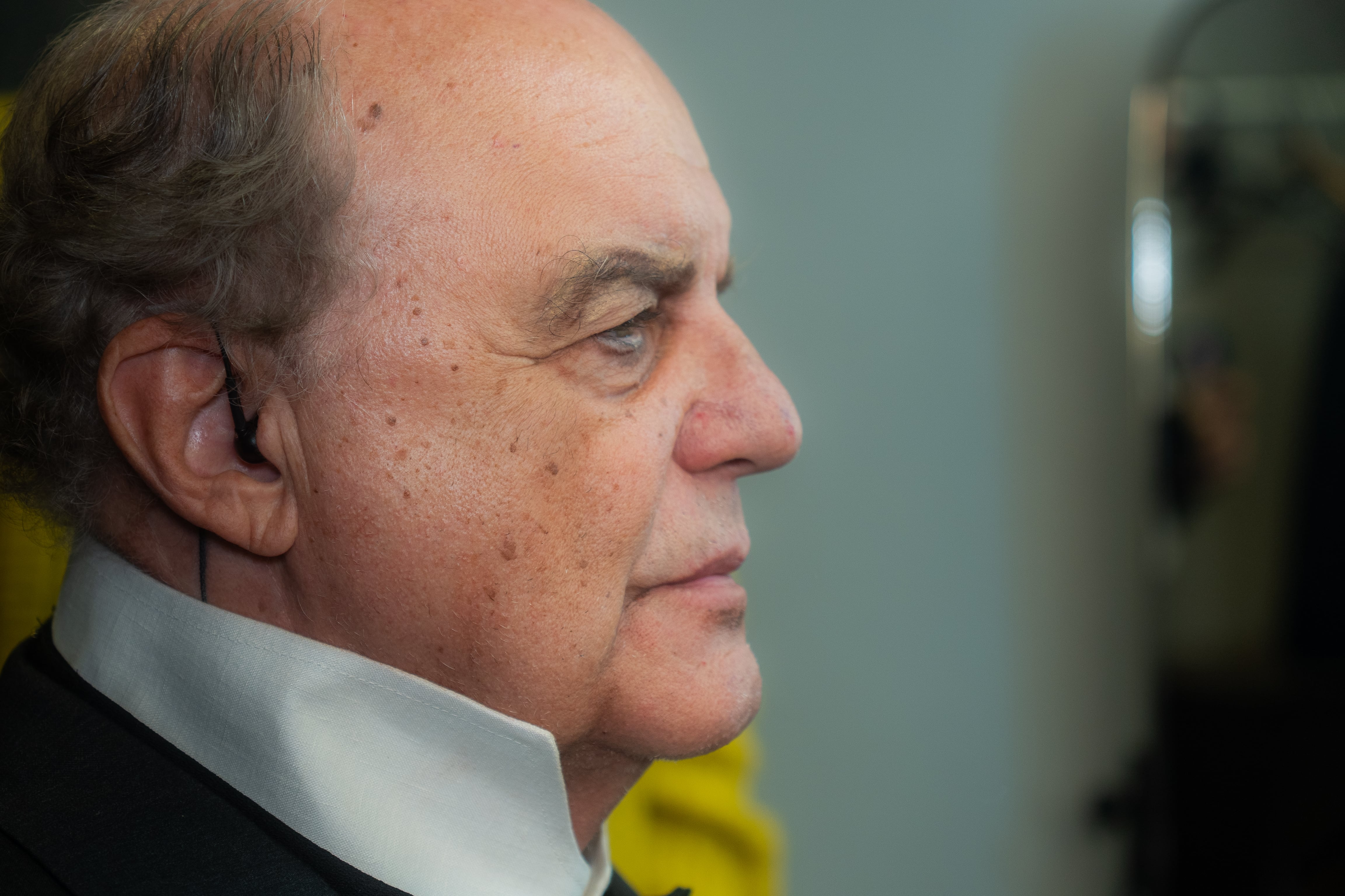 El parecido físico de Leyrado con Sarmiento es notable