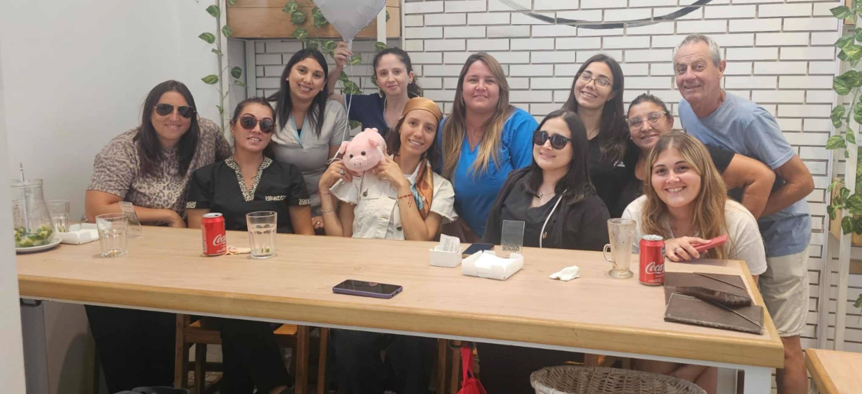 La familia y los amigos estuvieron a su lado incondicionalmente.