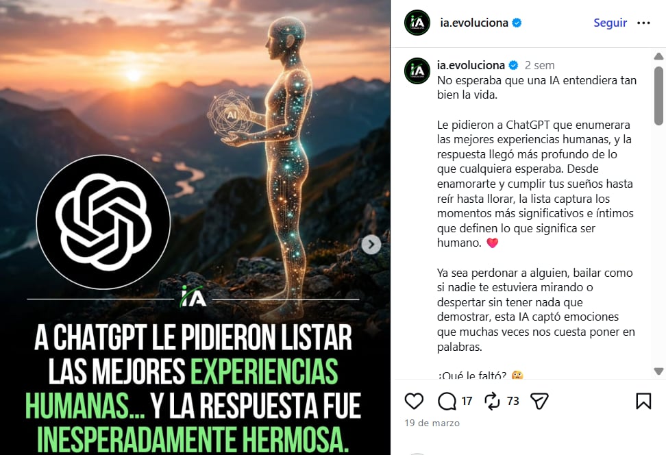 El sitio especializado en IA compartió los resultados