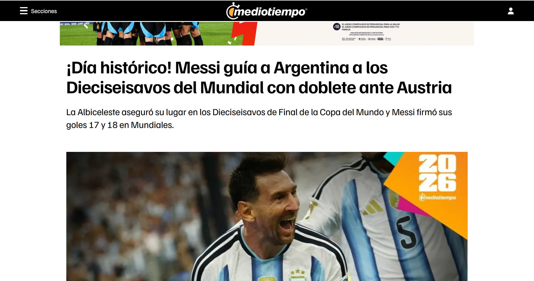 Mediotiempo